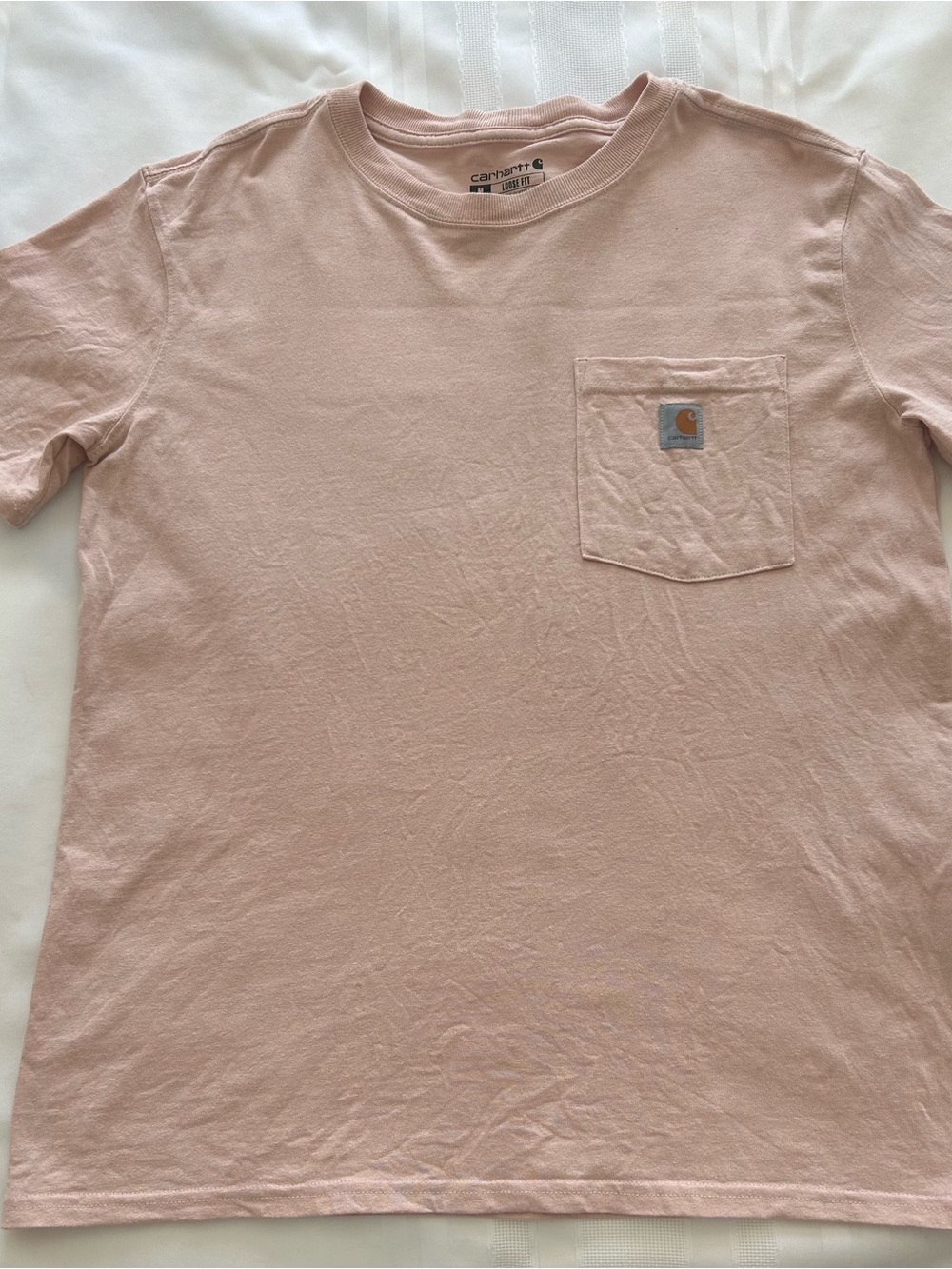 Carhartt Women’s Pocket Tee — Dusty Pink